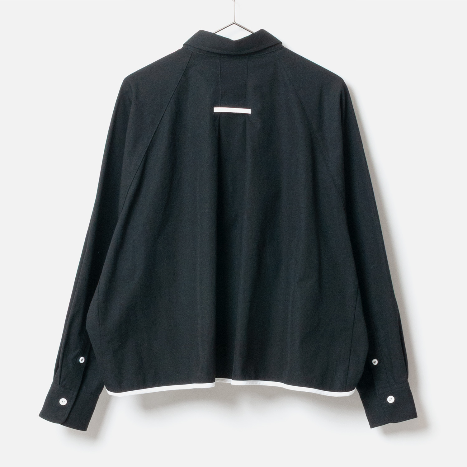 [RaPPELER] Compact design shirt_Black(80)