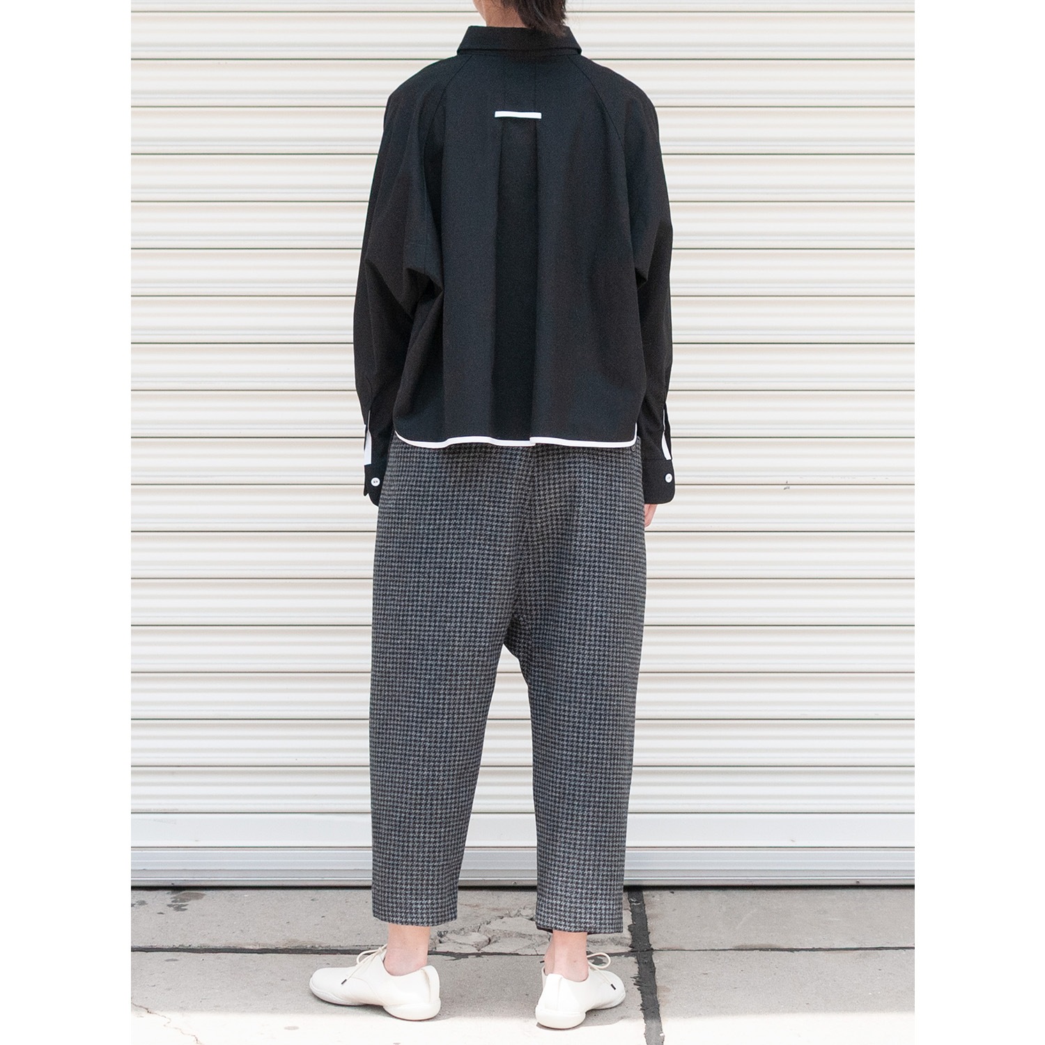 [RaPPELER] Compact design shirt_Black(80)