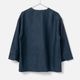 [Harriss �� Keiko Okamoto] No Collar Cardigan Blouson_Navy blue(50)