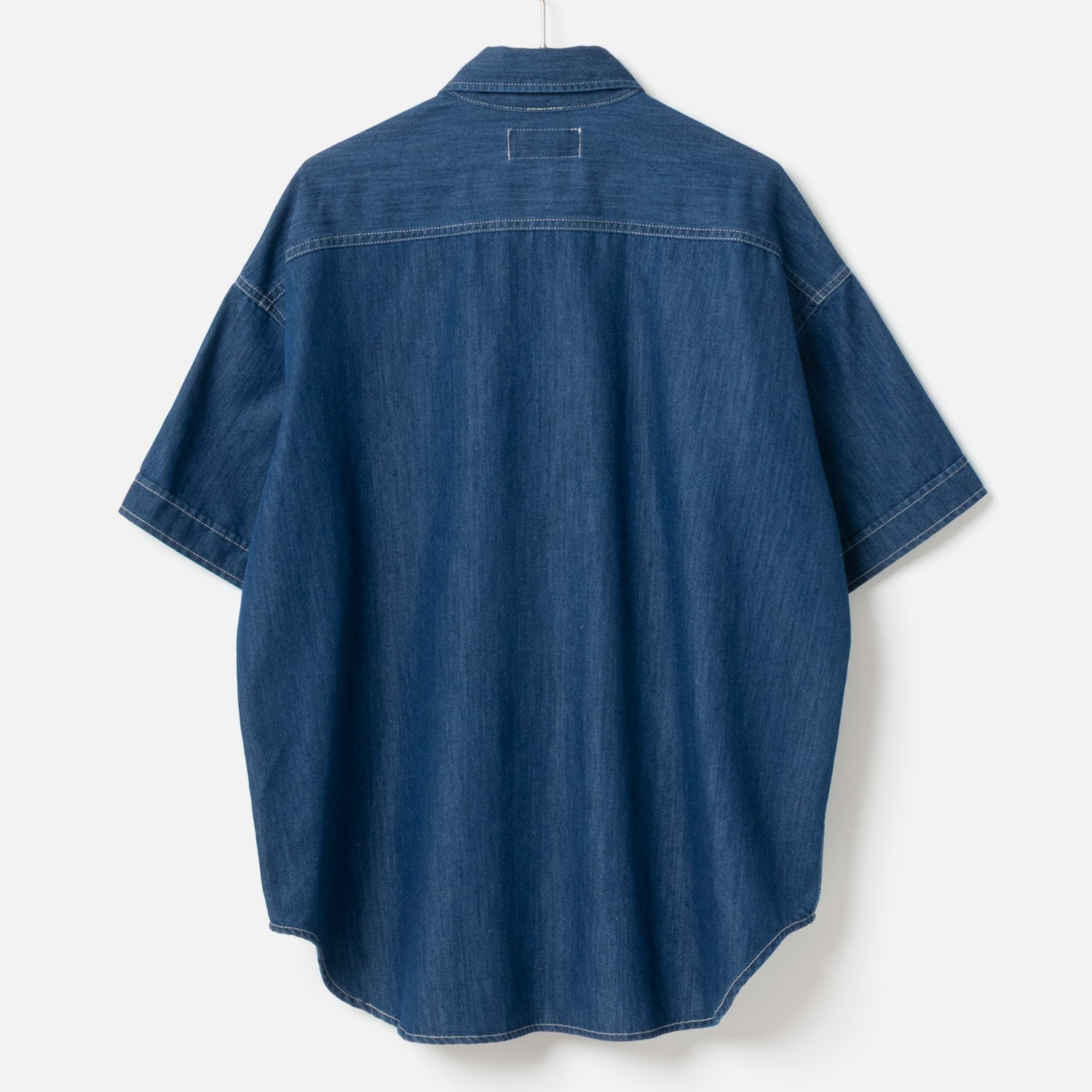 [Harriss] Light Ounce Denim Overshirt_blue(53)