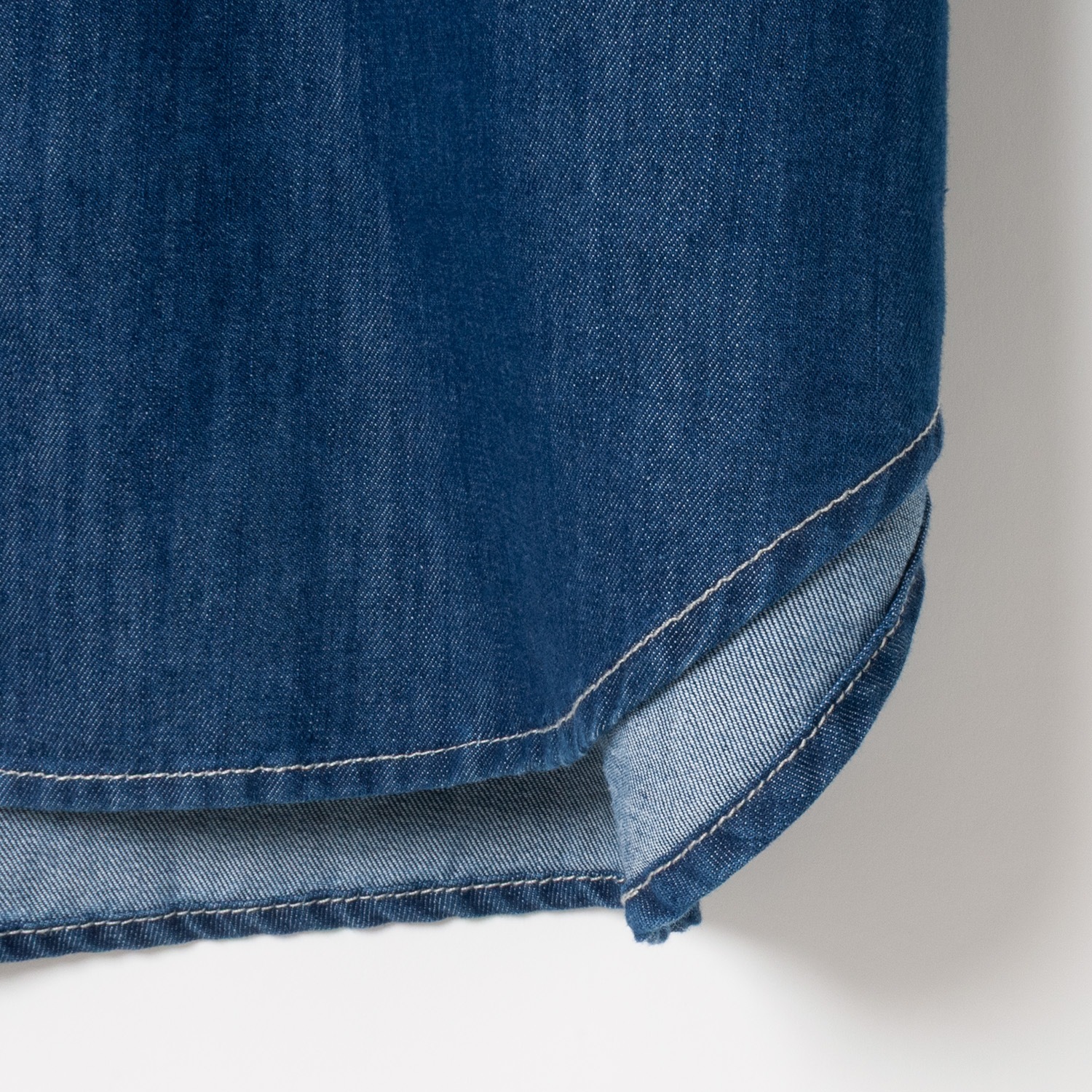 [Harriss] Light Ounce Denim Overshirt_blue(53)