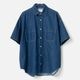 [Harriss] Light Ounce Denim Overshirt_blue(53)