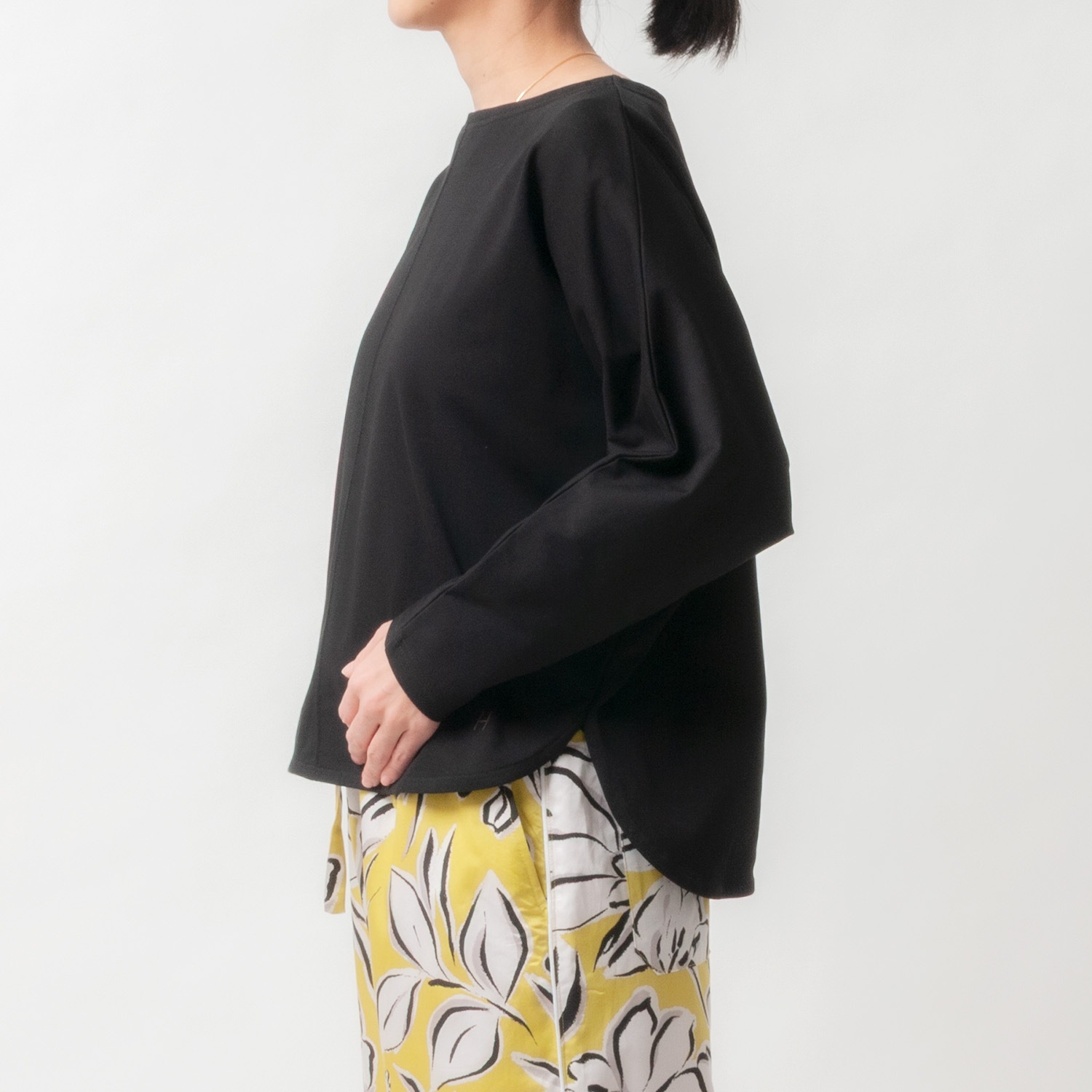 [le ciel de HARRISS] dolman basque shirt