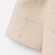 [Harriss �� Keiko Okamoto] No Collar Cardigan Blouson_Camel(60)