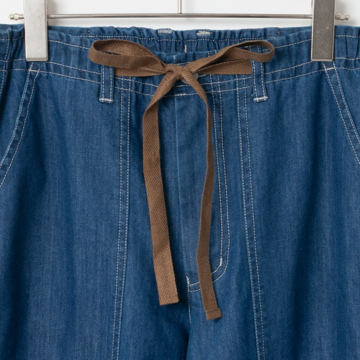 [Harriss] Light Ounce Denim Easy Pants