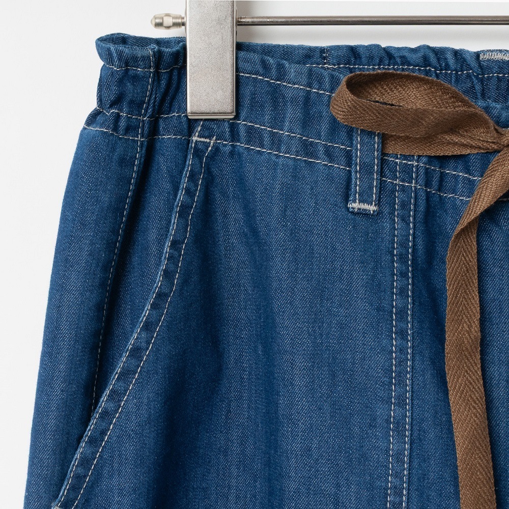 [Harriss] Light Ounce Denim Easy Pants