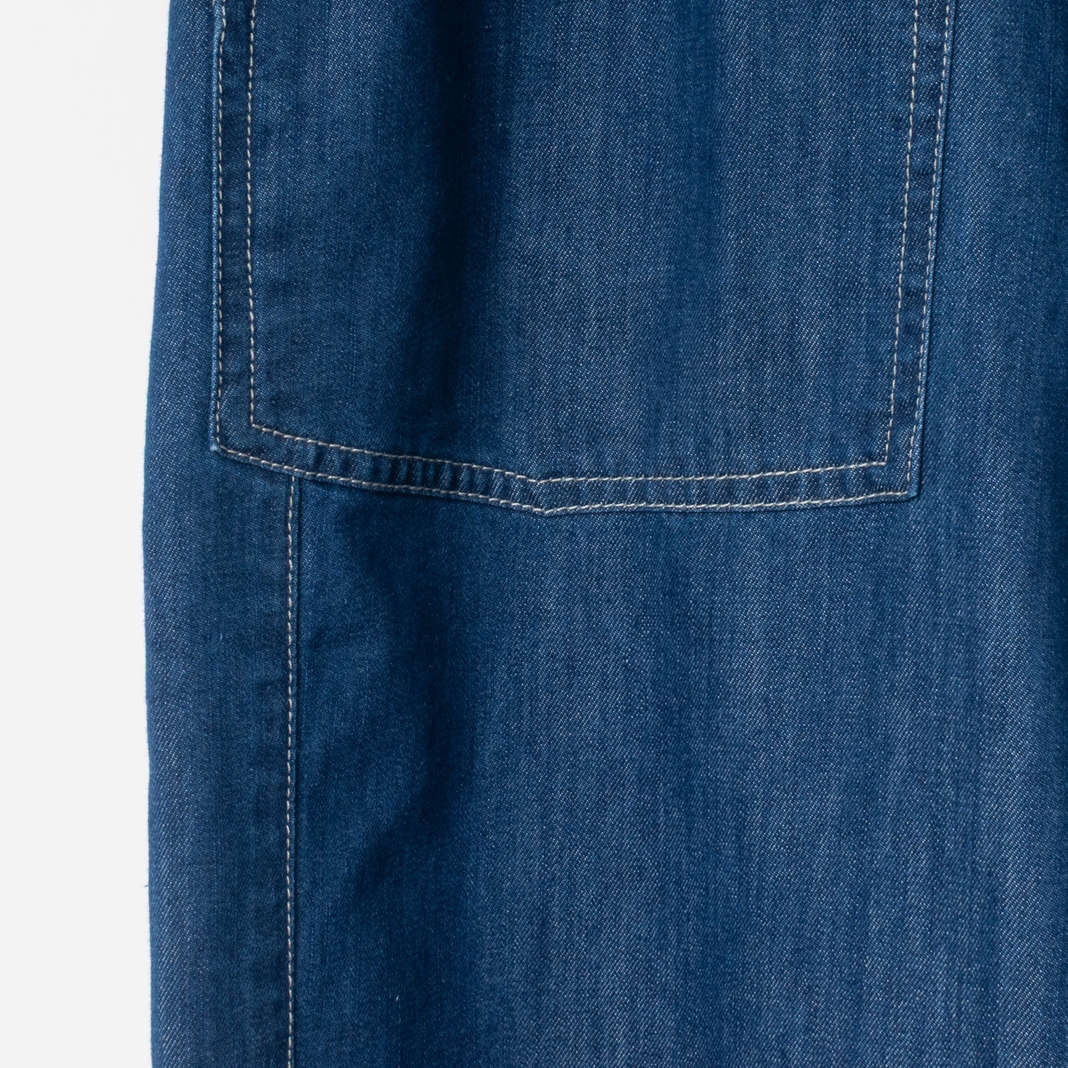 [Harriss] Light Ounce Denim Easy Pants