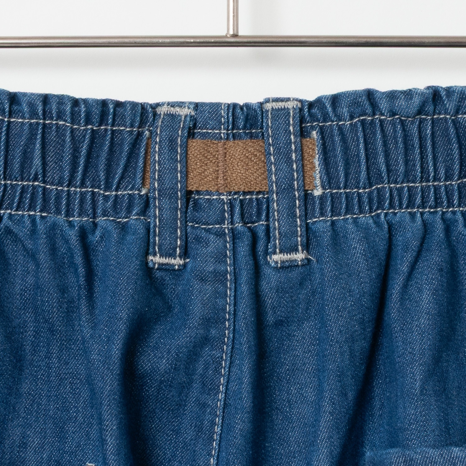 [Harriss] Light Ounce Denim Easy Pants