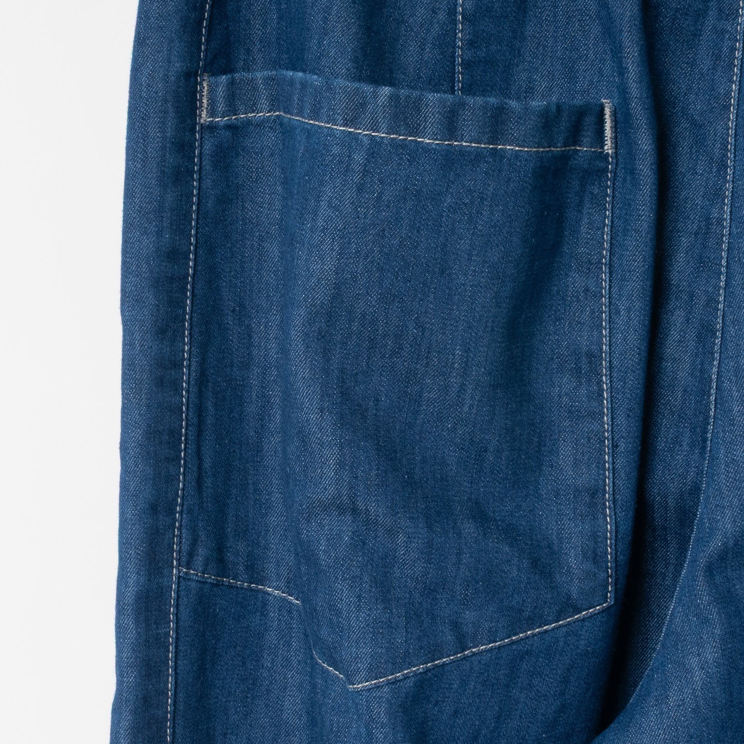 [Harriss] Light Ounce Denim Easy Pants