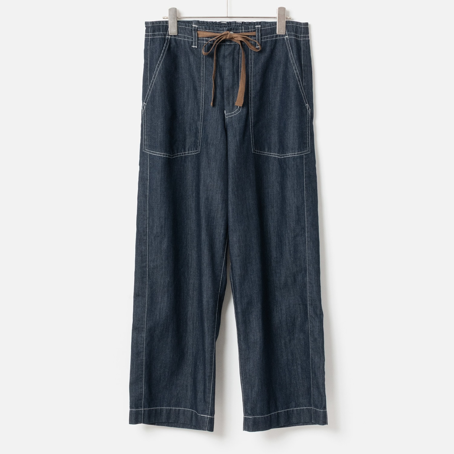[Harriss] Light Ounce Denim Easy Pants