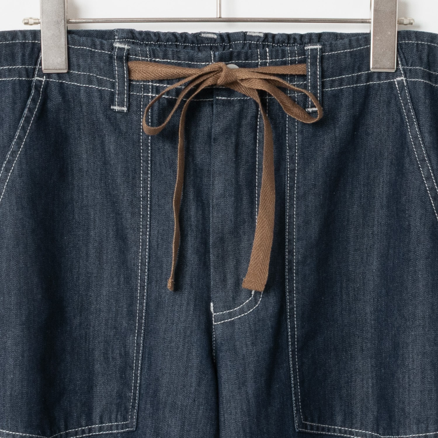 [Harriss] Light Ounce Denim Easy Pants