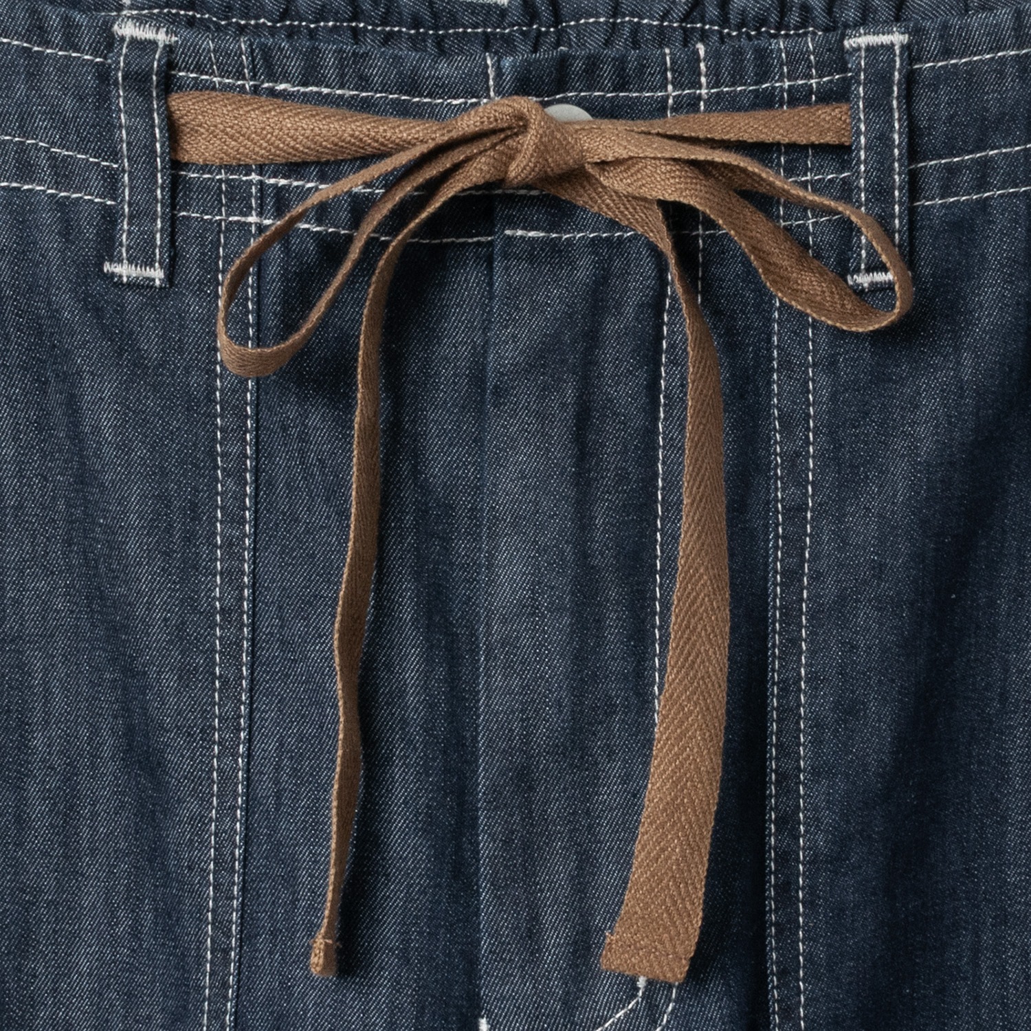 [Harriss] Light Ounce Denim Easy Pants