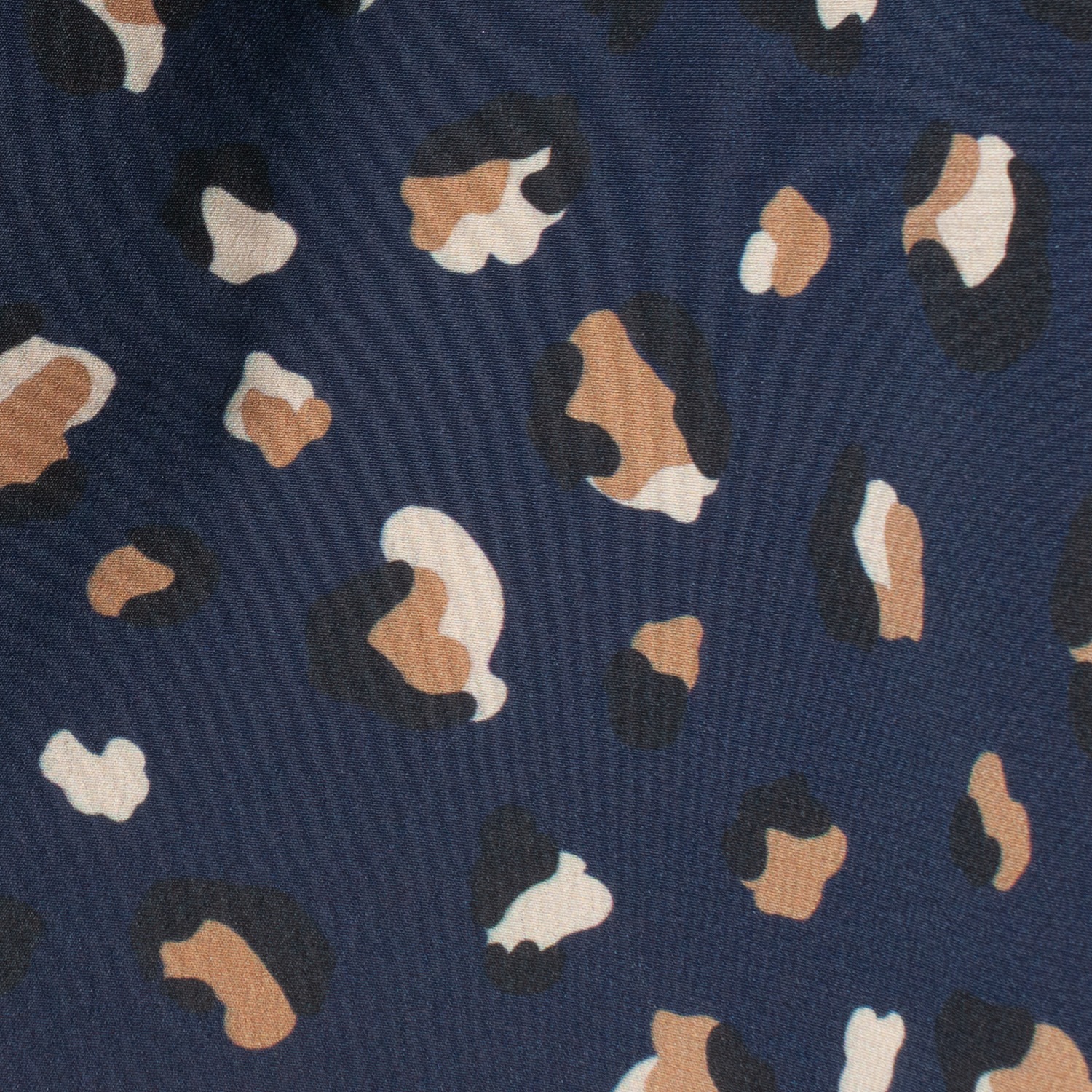 [Harriss] Leopard Pattern Semi-Wide Pants