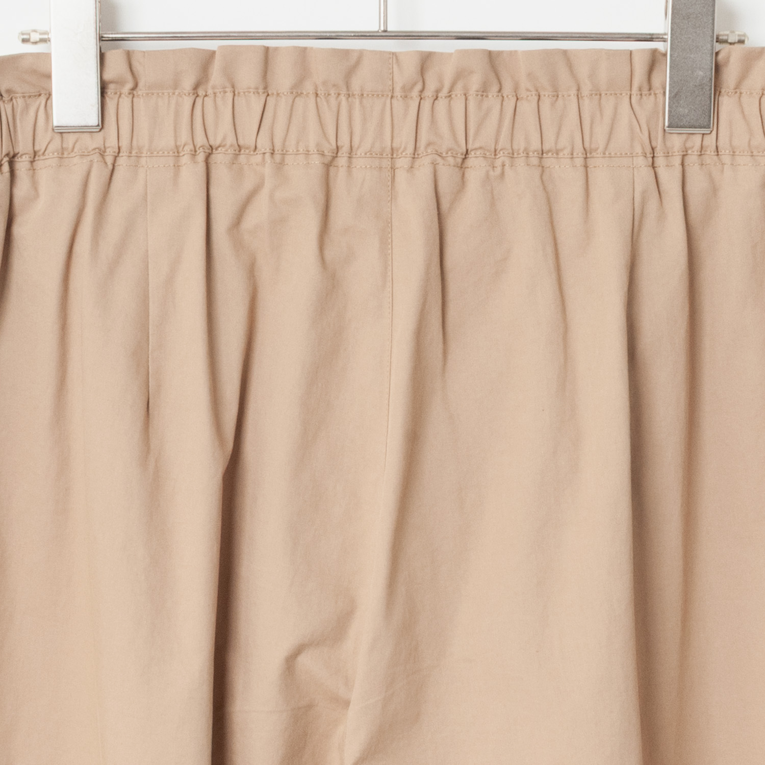 [Harriss] Compact cotton twill semi-wide pants