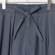 [Harriss] Compact cotton twill semi-wide pants