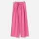 [Harriss] Compact cotton twill semi-wide pants
