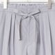 [Harriss] Compact cotton twill semi-wide pants