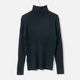 [Harriss] Turtleneck Rib Knit