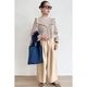 [Harriss �� Keiko Okamoto] Balloon Silhouette Pants_Camel(60)