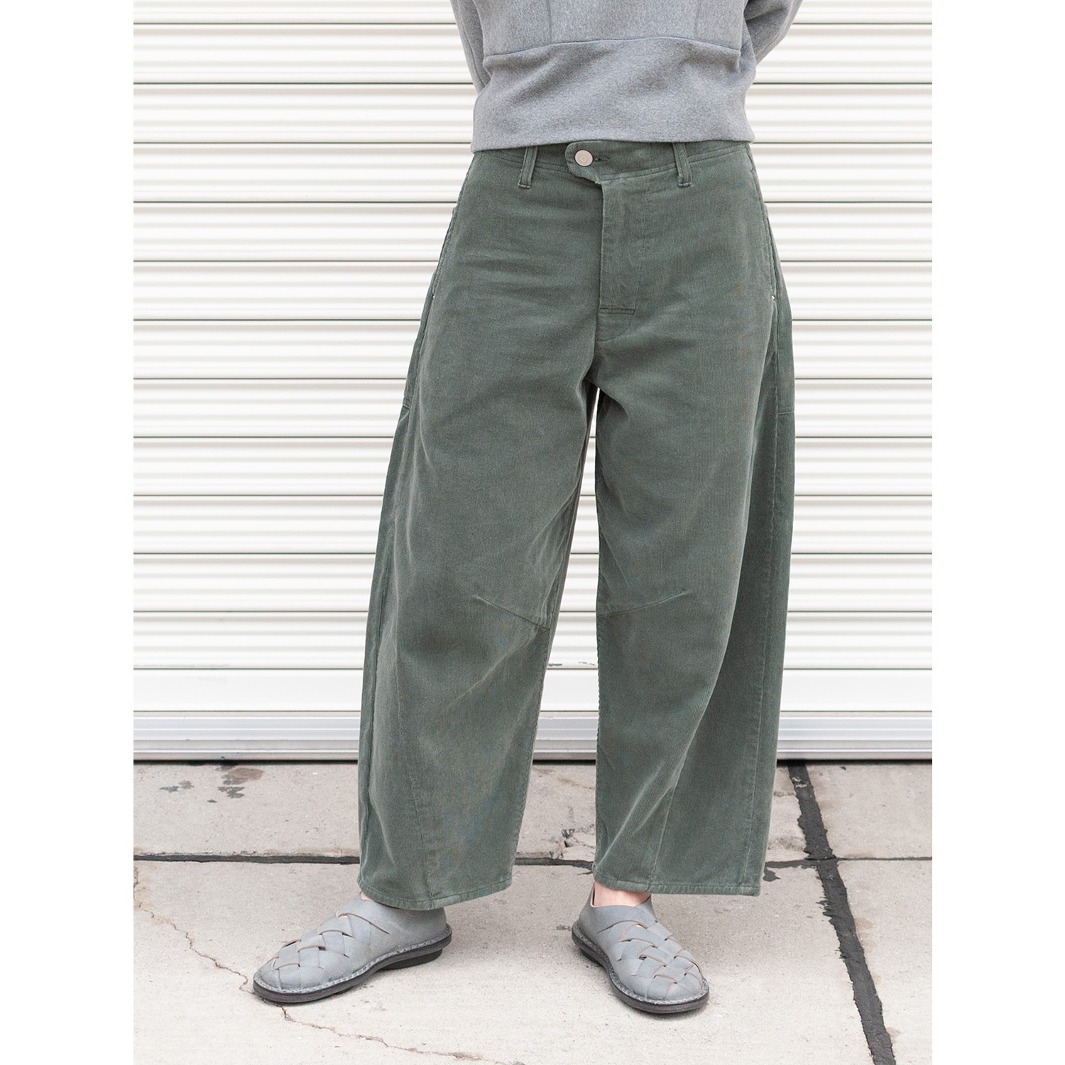 [RaPPELER] Corduroy pants_Green(31)