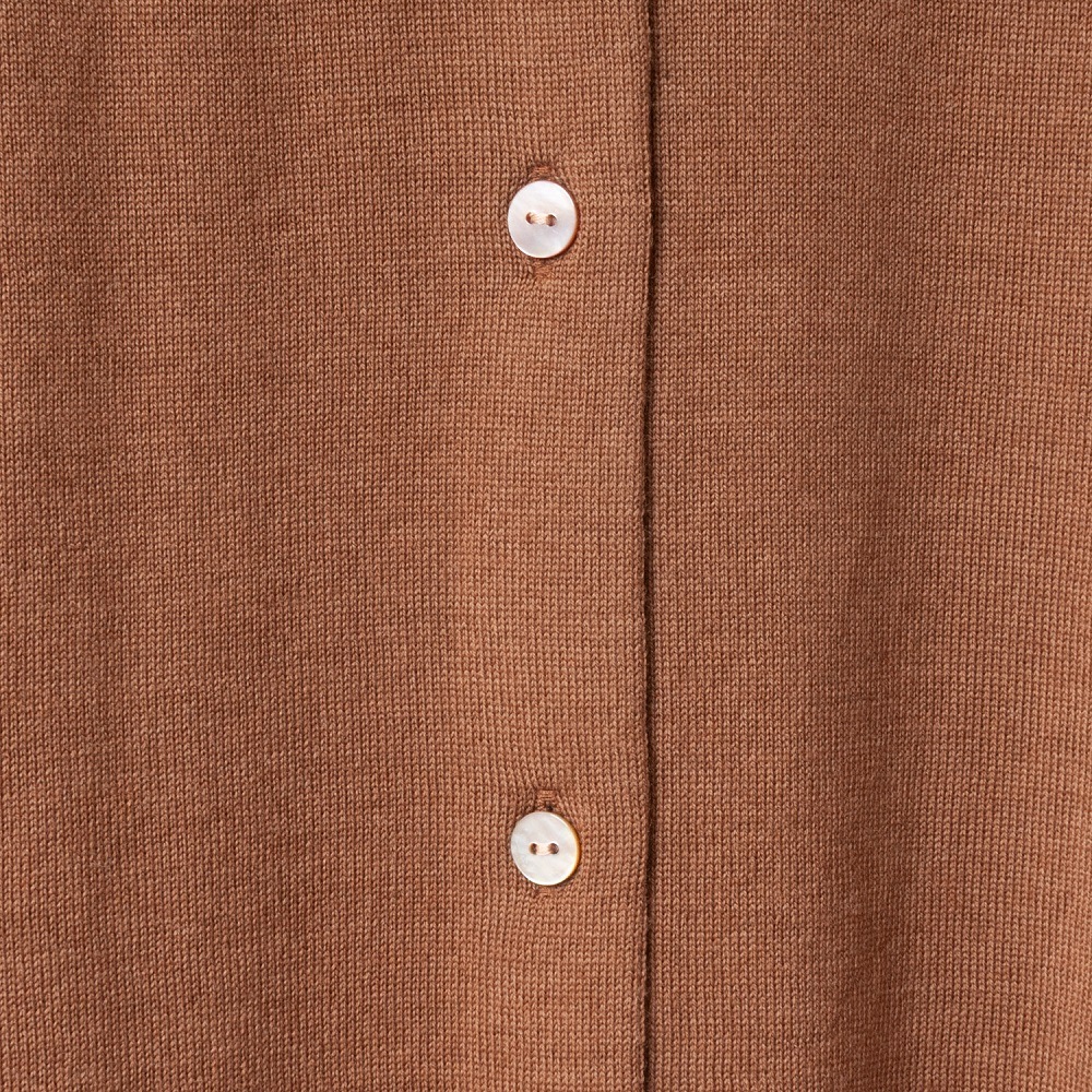 [Harriss] Crew Neck Knit Cardigan