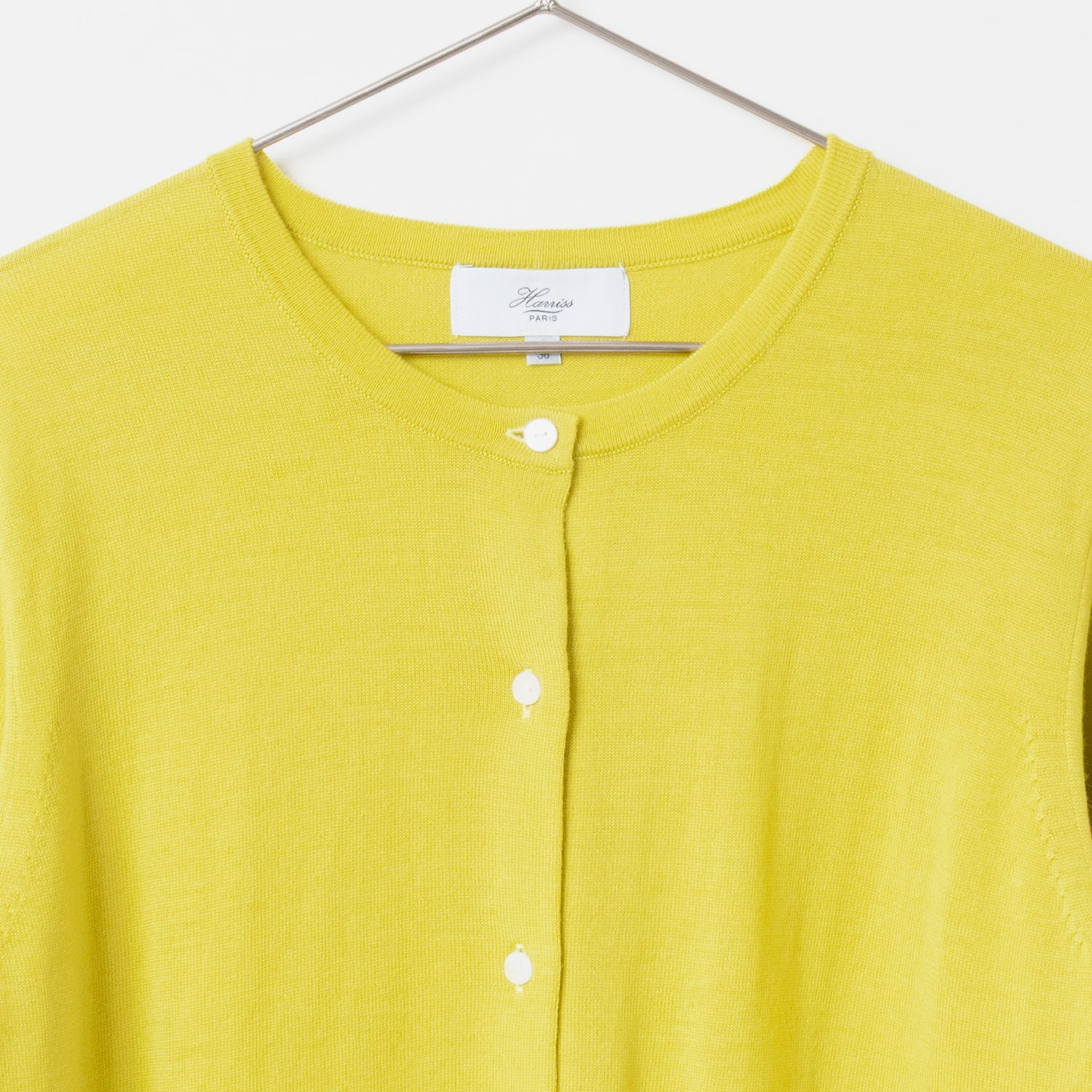 [Harriss] Crew Neck Knit Cardigan