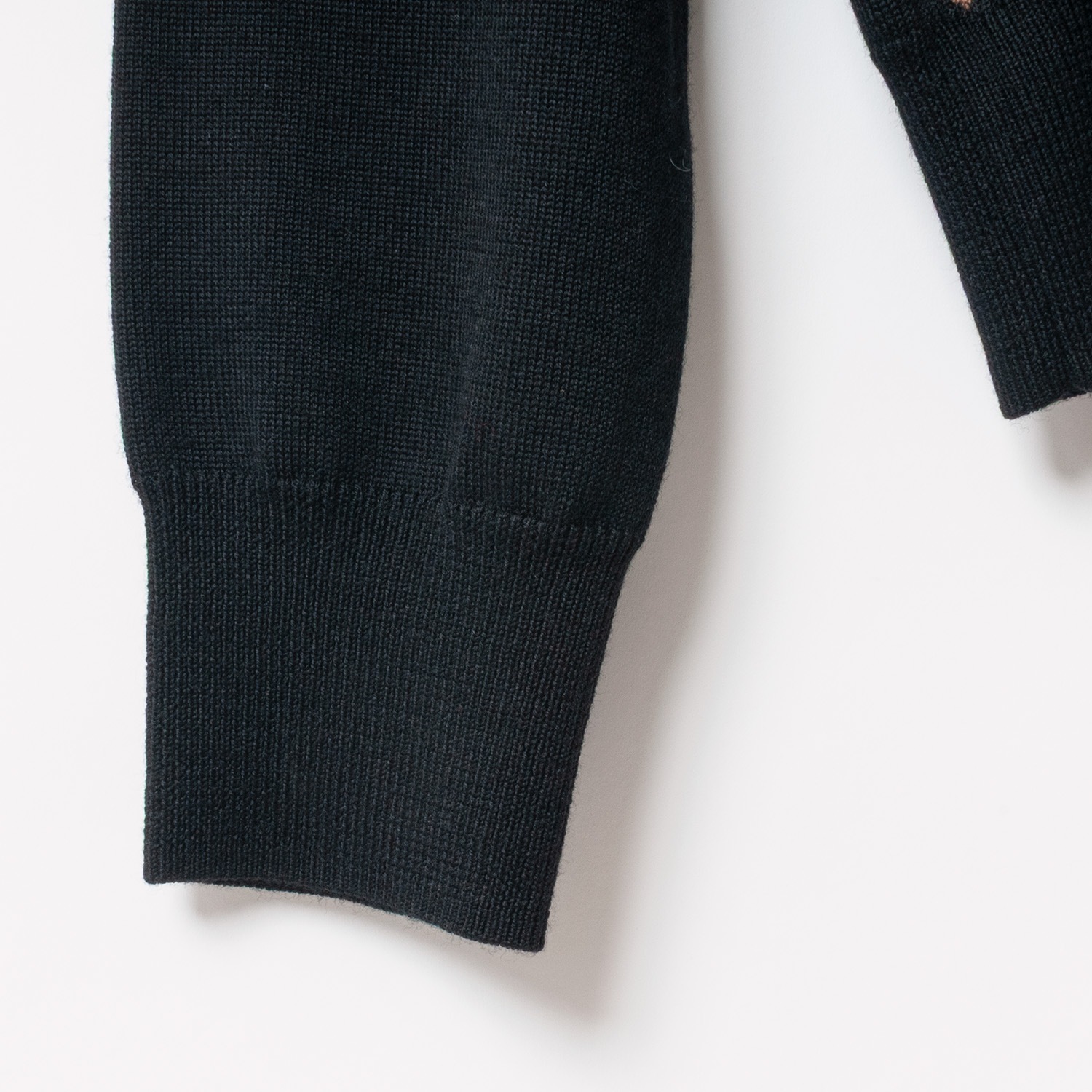 [Harriss] Dia Geometric Pattern Knit Pullover