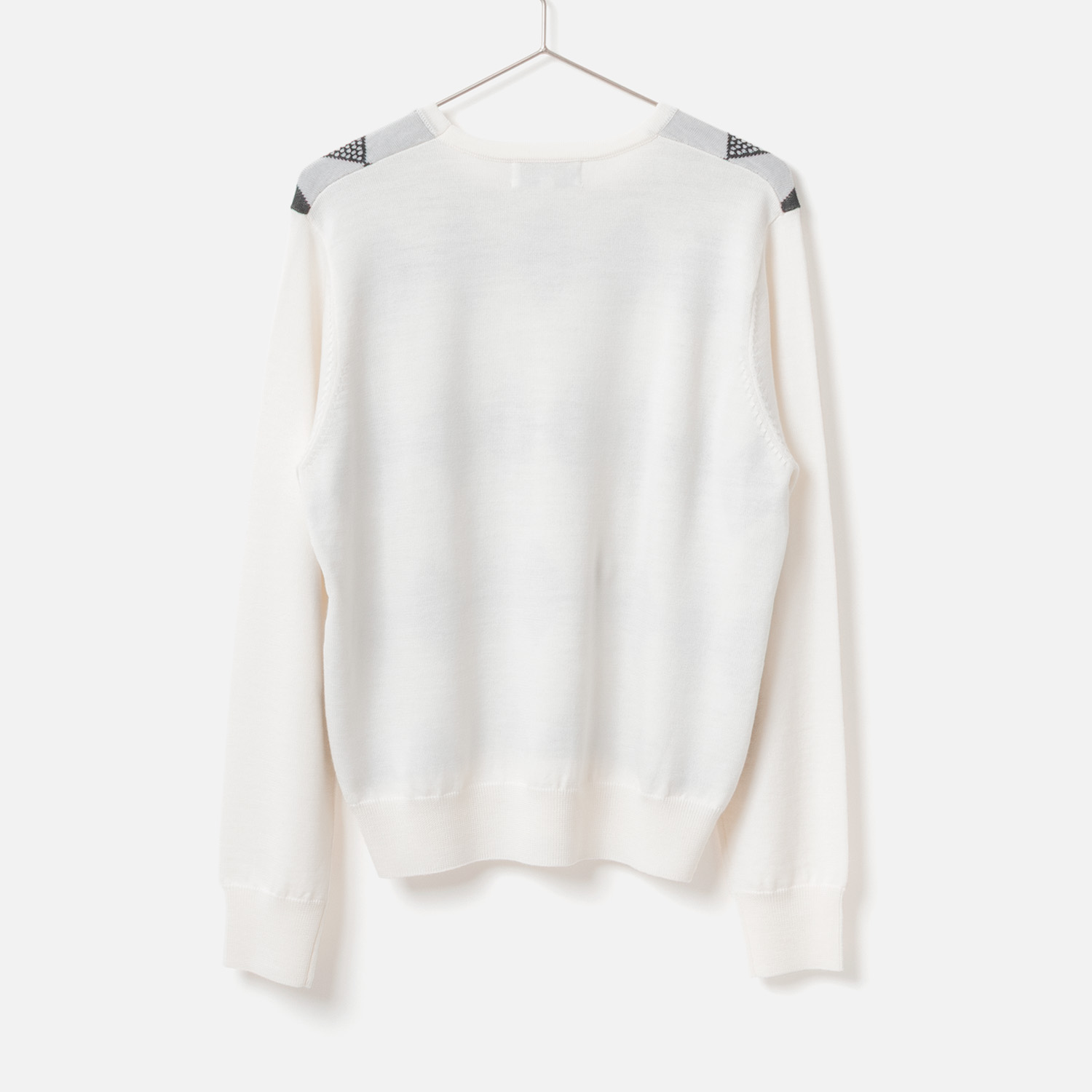 [Harriss] Dia Geometric Pattern Knit Pullover