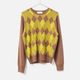 [Harriss] Dia Geometric Pattern Knit Pullover