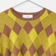 [Harriss] Dia Geometric Pattern Knit Pullover