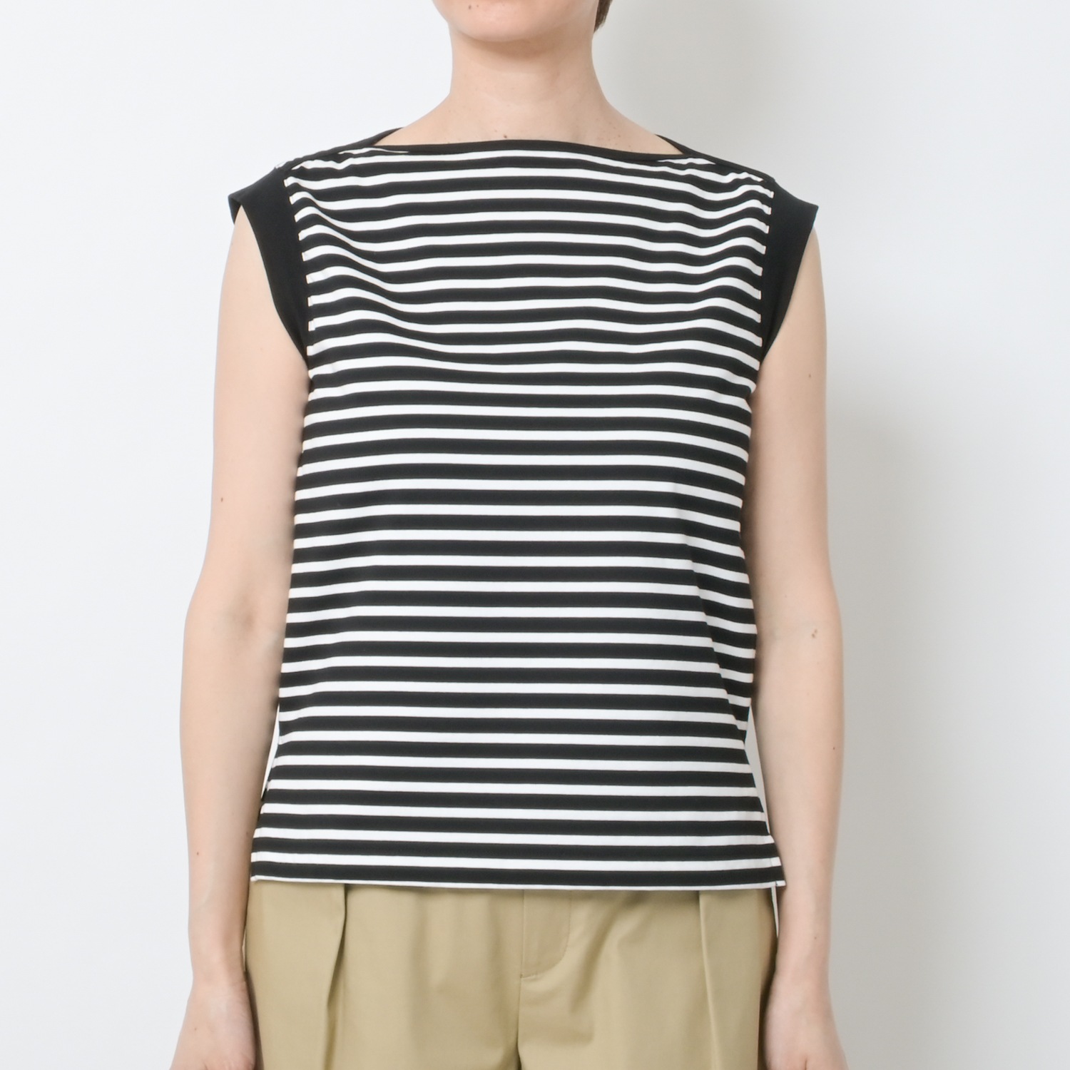 [Harriss] Boat Neck Pullover