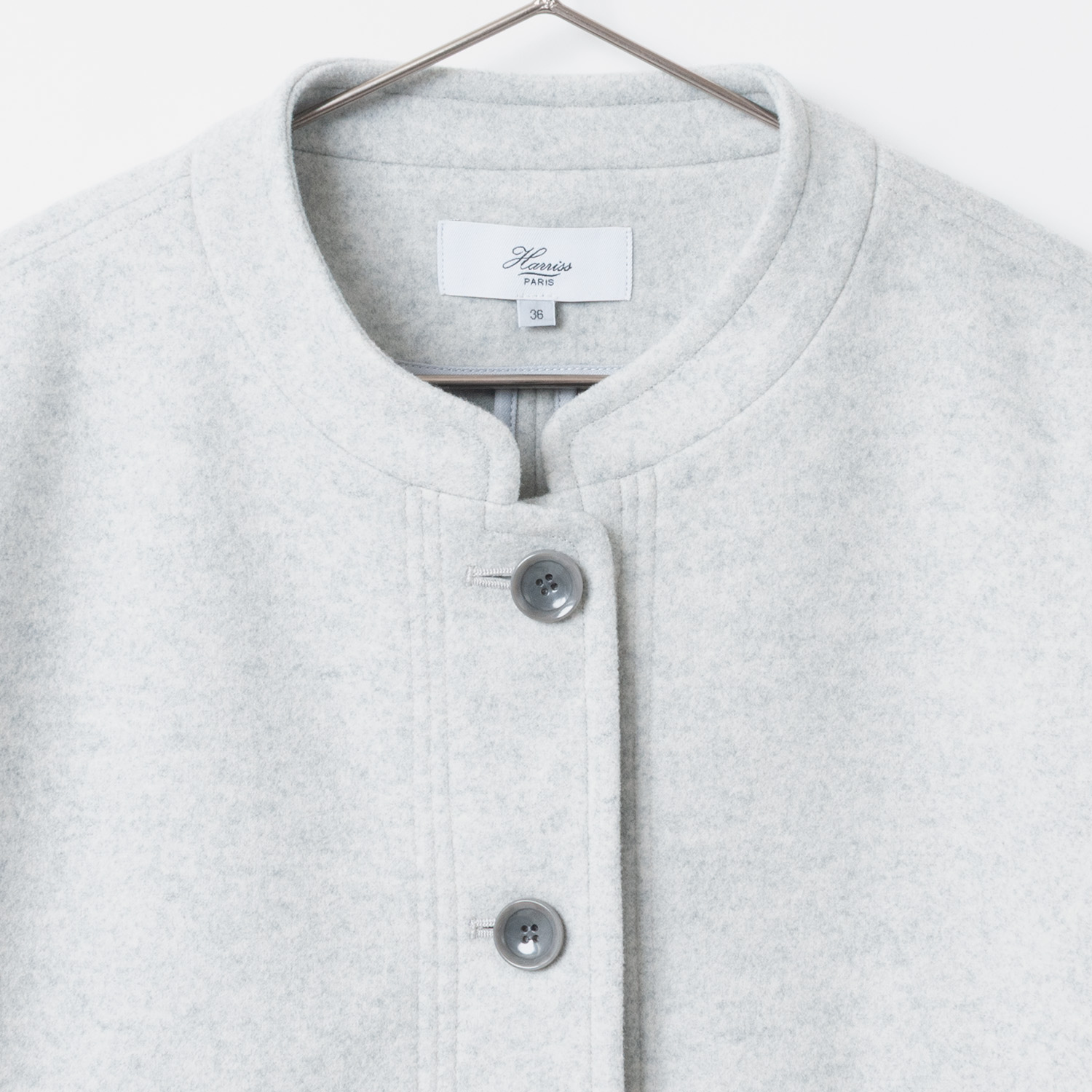 [Harriss] Stand-up collar jacket