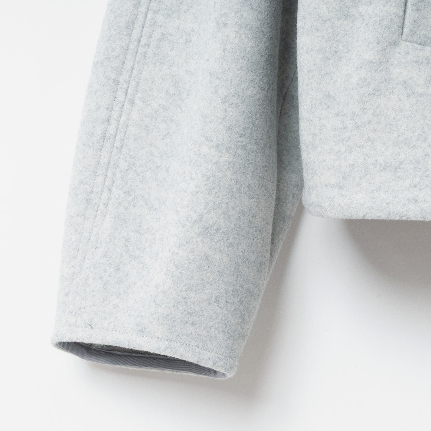 [Harriss] Stand-up collar jacket