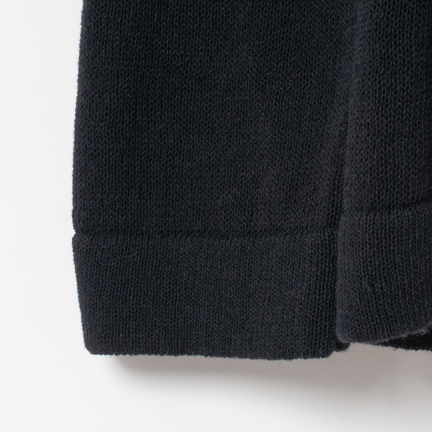 [Harriss �� Keiko Okamoto] Crew Neck Cardigan with Pearls_Black(80)