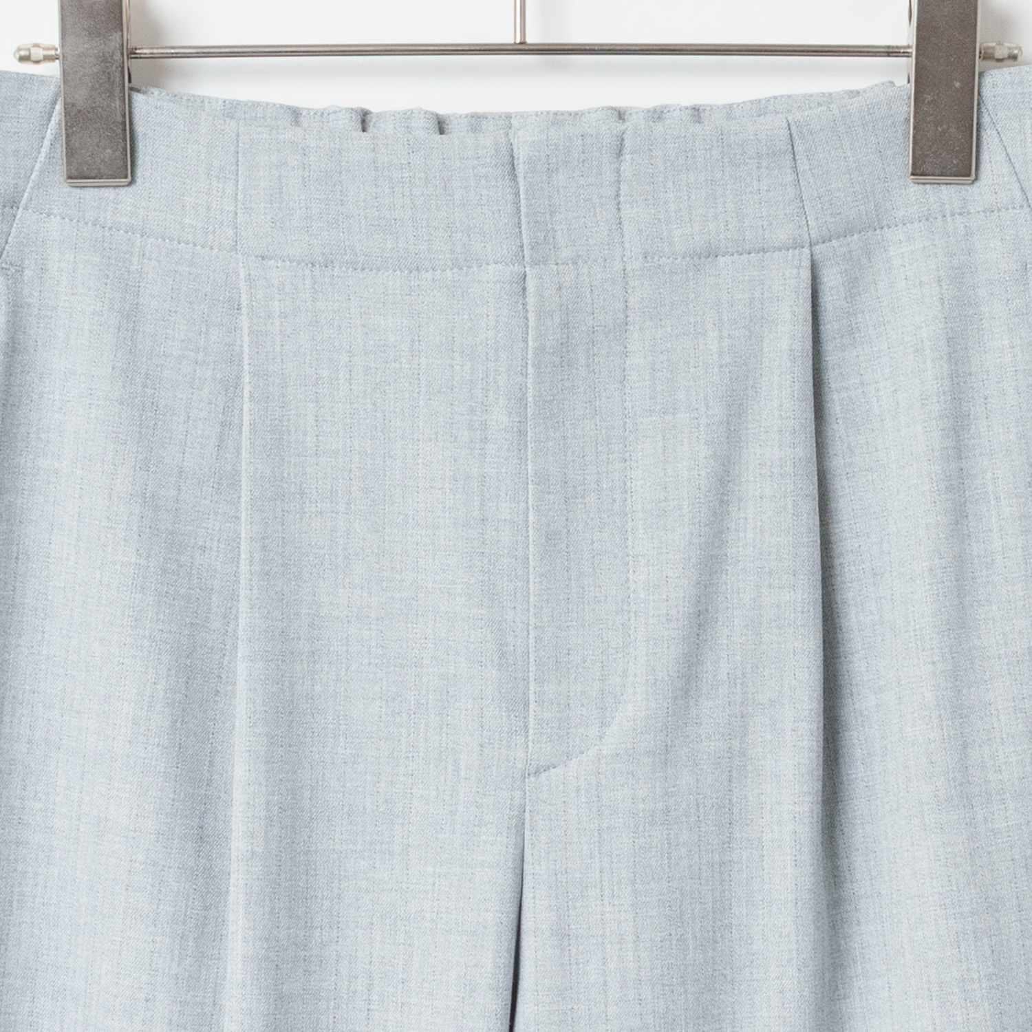 [Harriss] Yarn-dyed tapered cropped pants