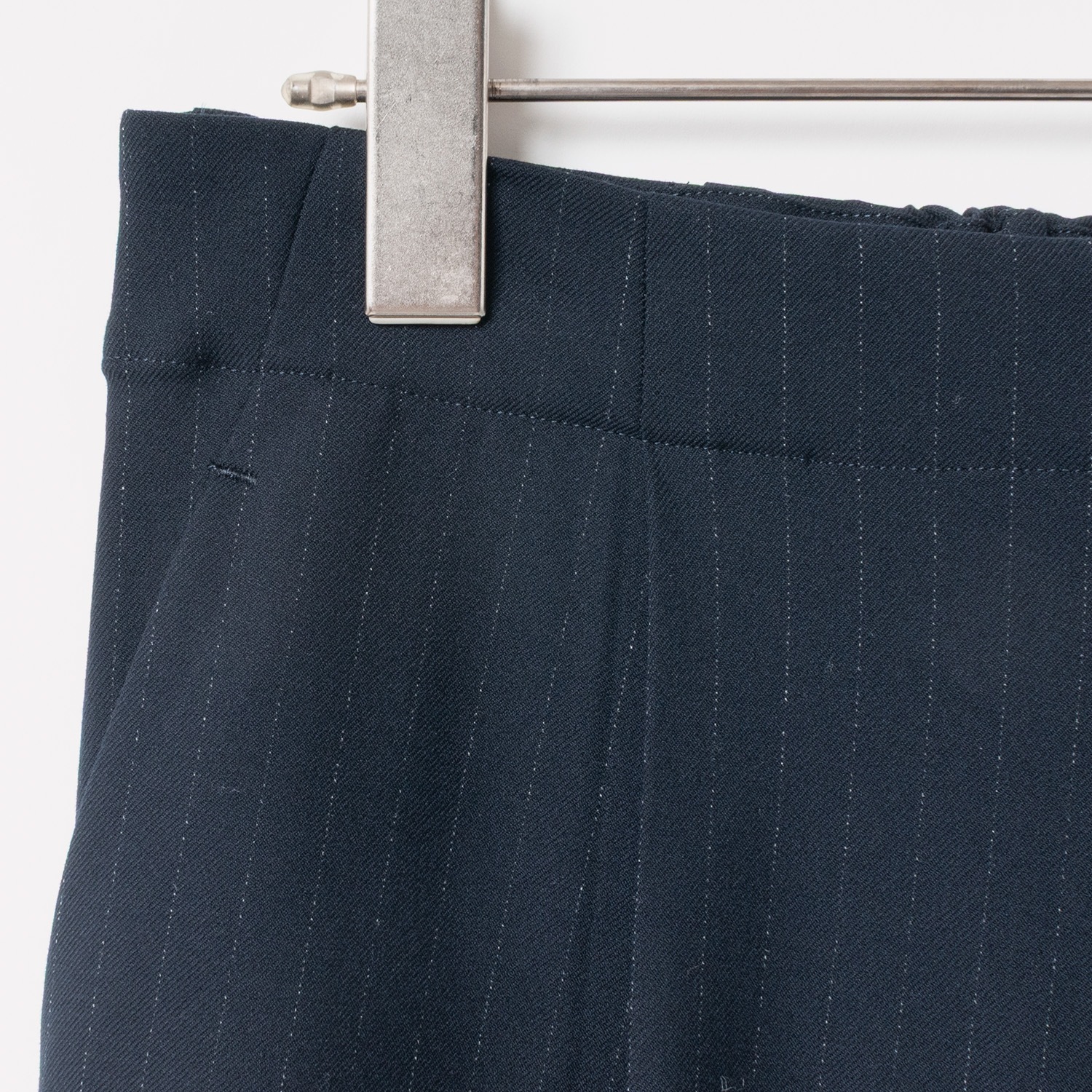 [Harriss] Yarn-dyed tapered cropped pants