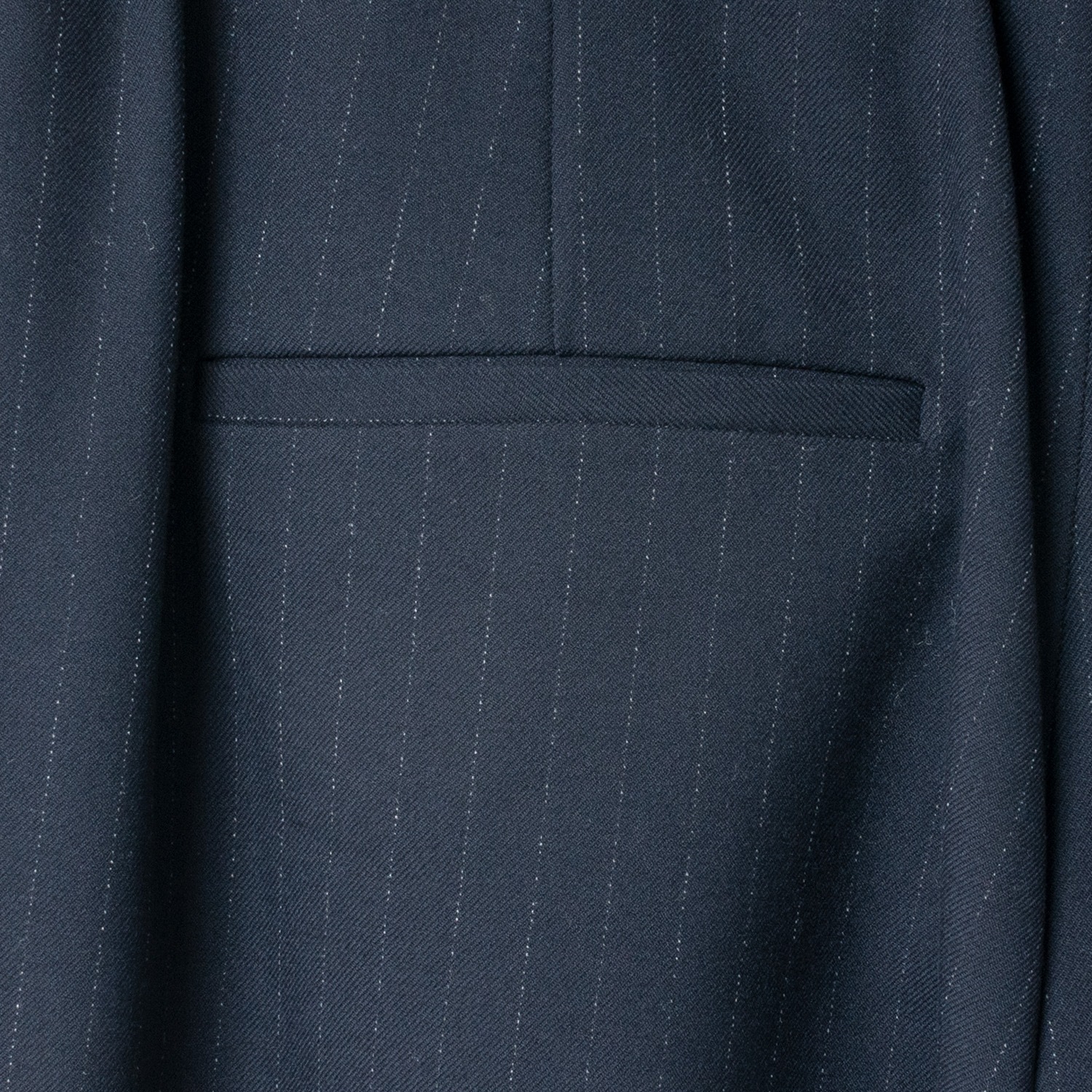 [Harriss] Yarn-dyed tapered cropped pants