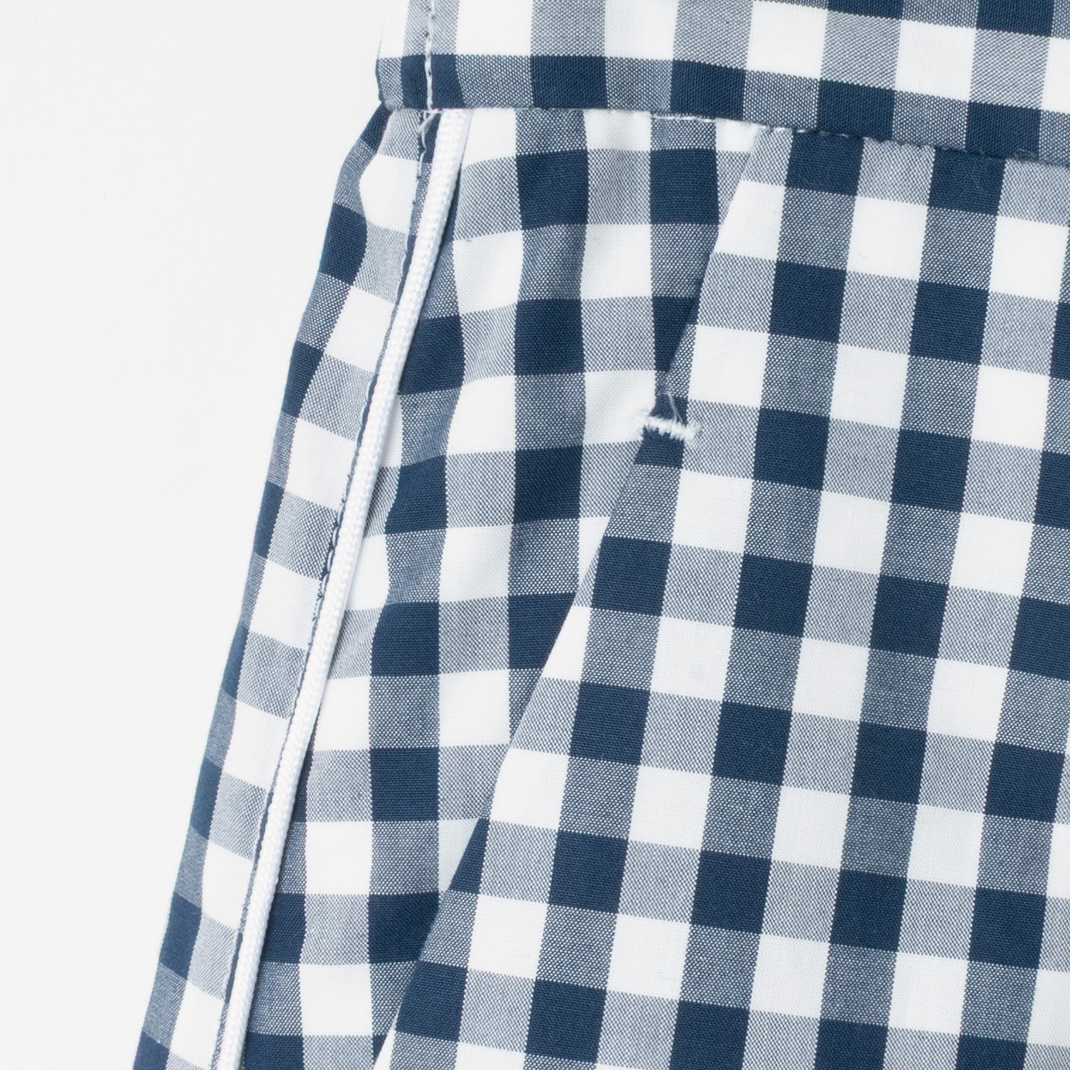 [le ciel de HARRISS] Check pants with side chapters
