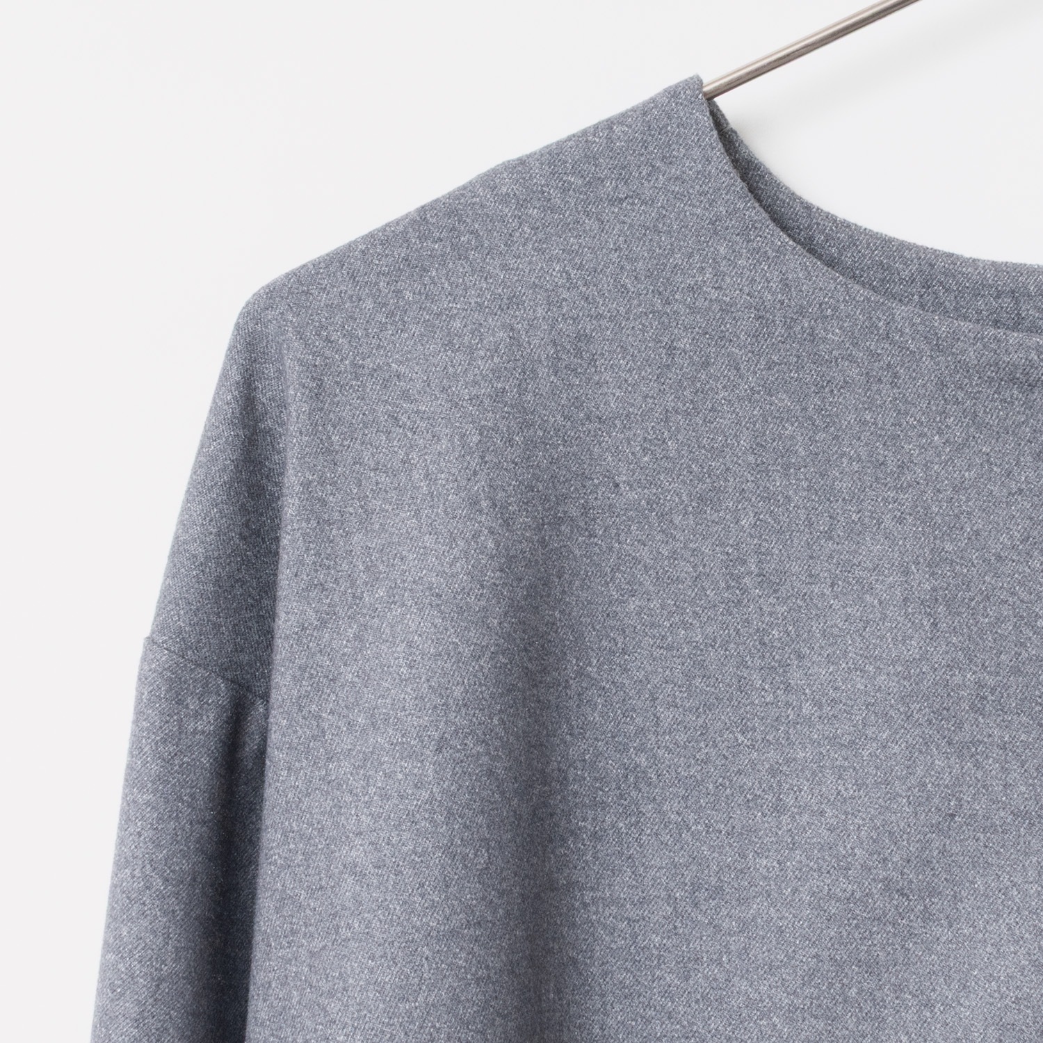 [Harriss] Collarless shirt