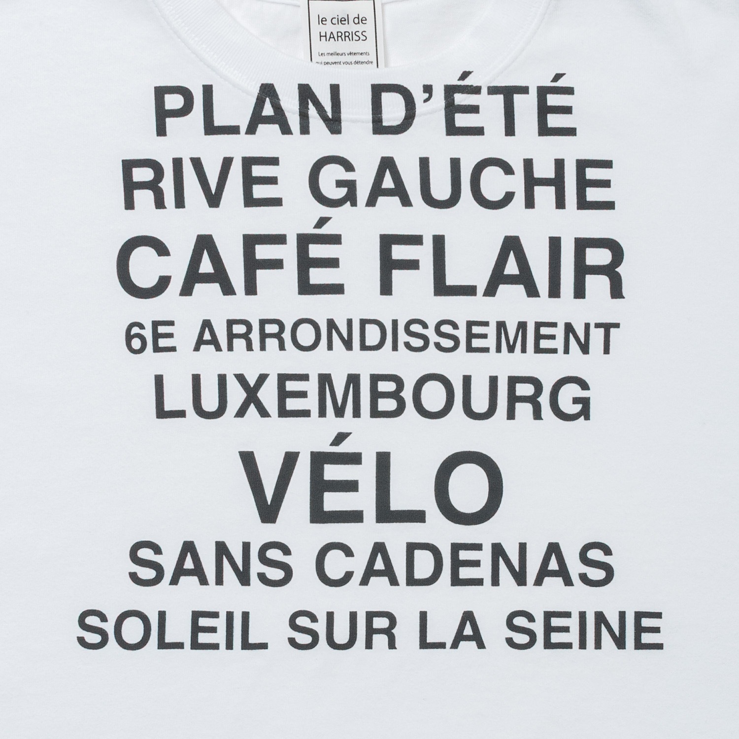 [le ciel de HARRISS] Logo T-shirts_PLAN D�Ǐ��T��� ��5������6���ܺ�������ͽ��
