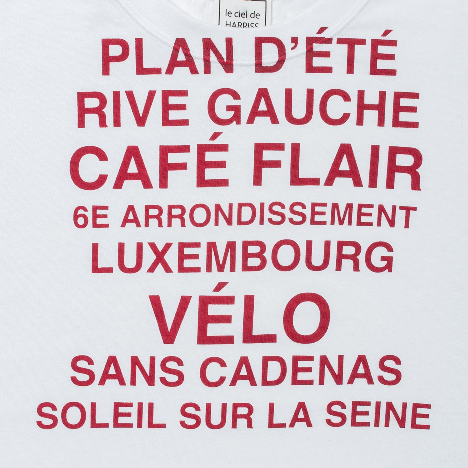 [le ciel de HARRISS] Logo T-shirts_PLAN D�Ǐ��T��� ��5������6���ܺ�������ͽ��
