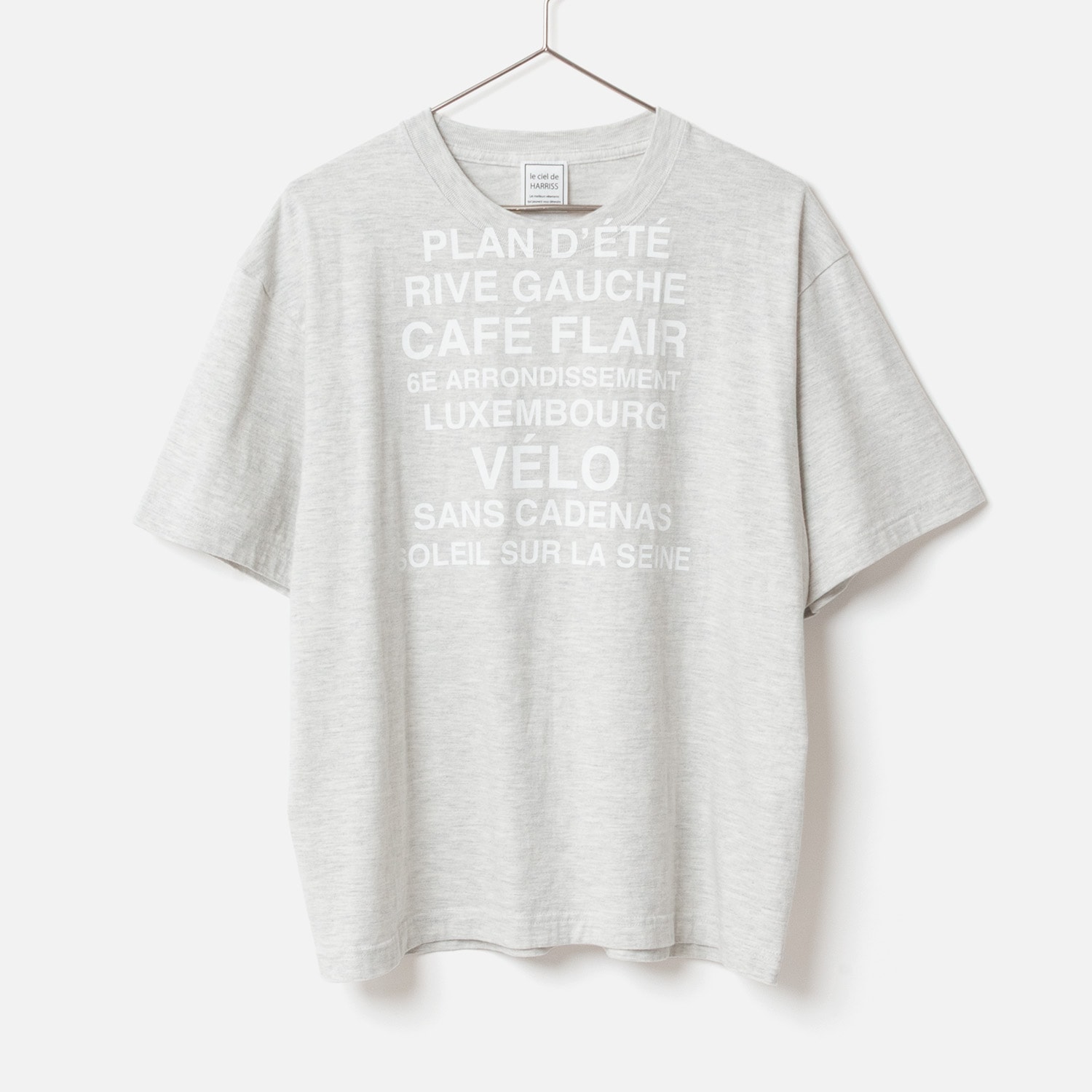 [le ciel de HARRISS] Logo T-shirts_PLAN D'���T���_Light gray(83) 