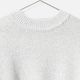 [Harriss] High Neck Sequin Knit Pullover