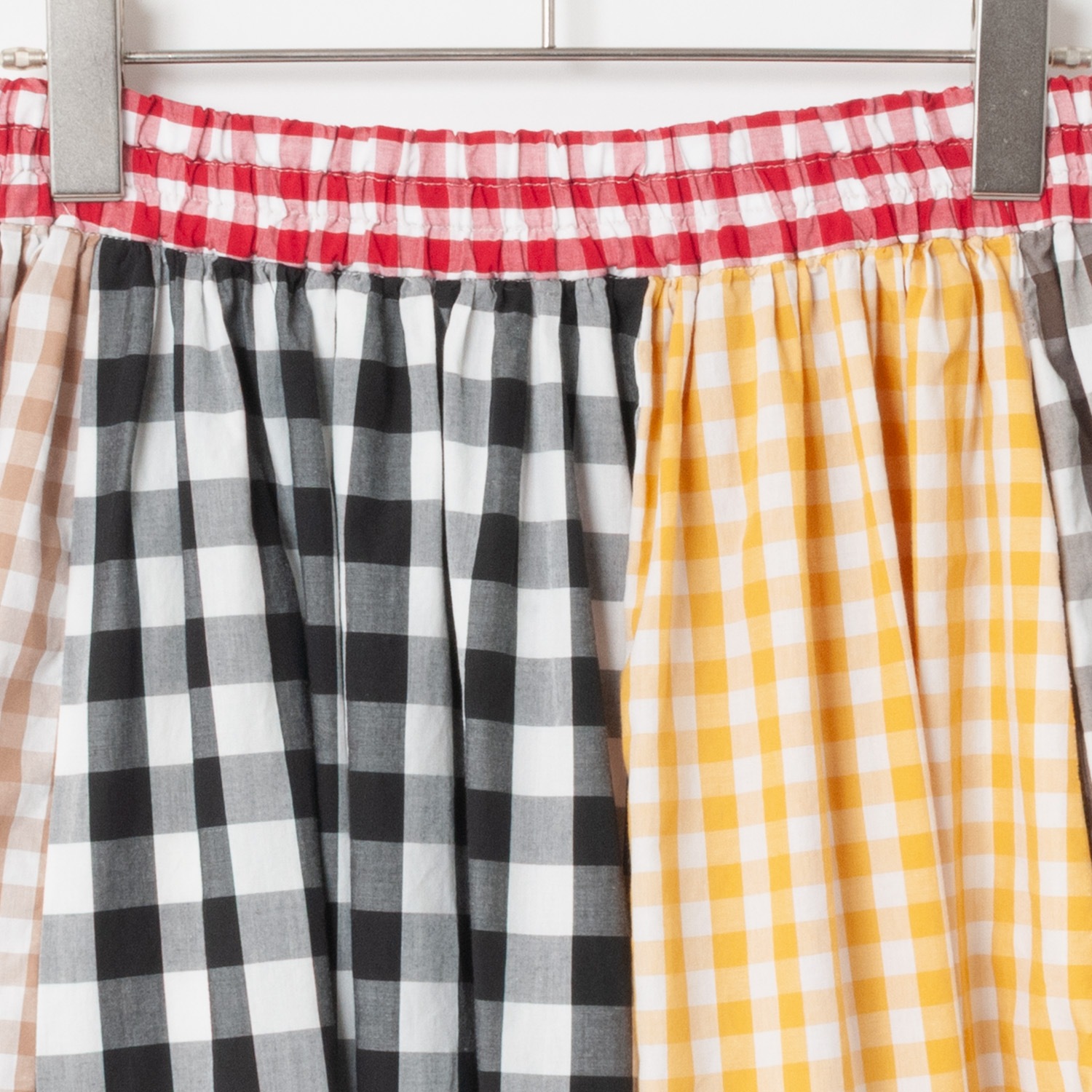 [le ciel de HARRISS] Crazy Check Flared Skirt_Gingham Check(99)