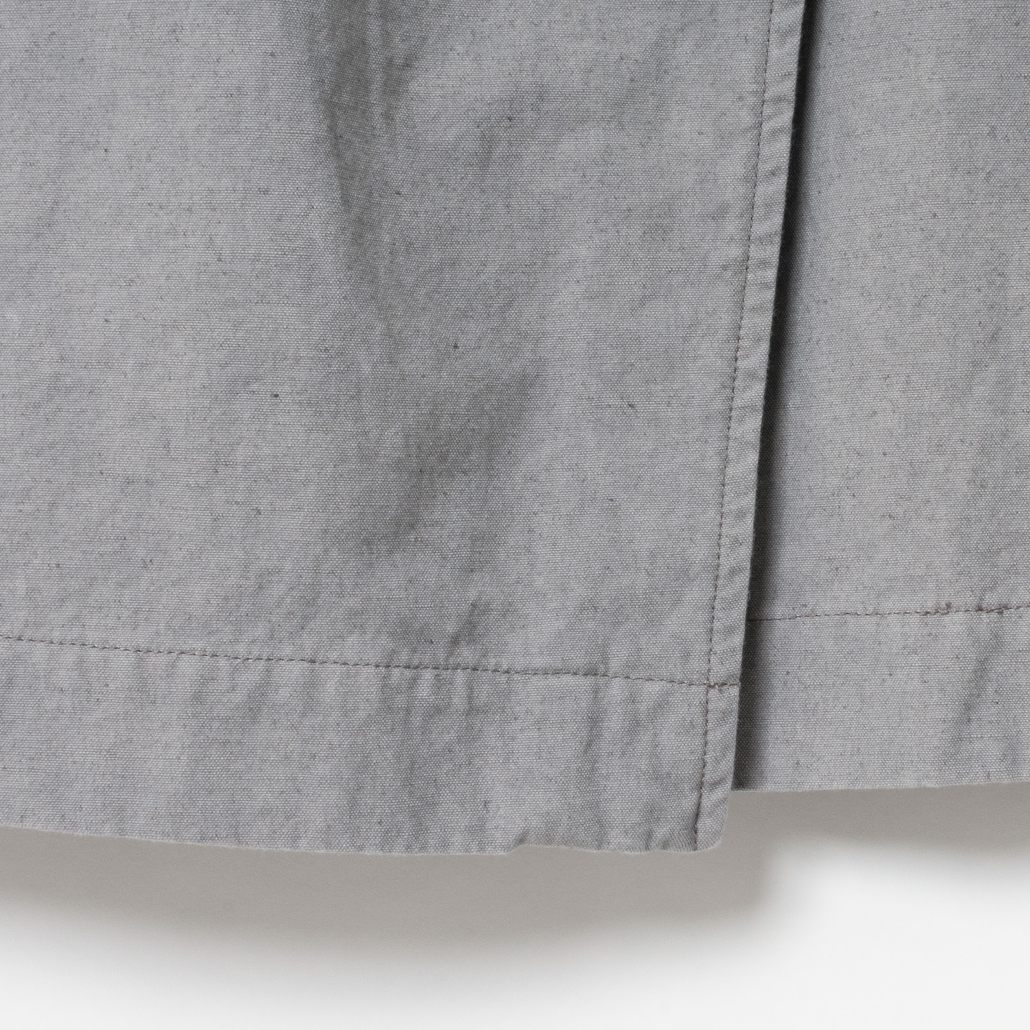 [RaPPELER] Sulfurized Damaged Washed Skirt_Gray(82)