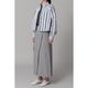 [RaPPELER] Sulfurized Damaged Washed Skirt_Gray(82)