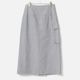 [RaPPELER] Sulfurized Damaged Washed Skirt_Gray(82)