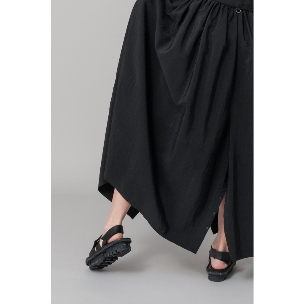 [RaPPELER] 4-way skirt with suspenders_Black(80)