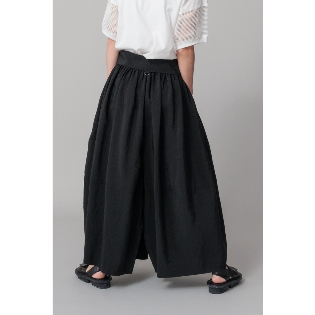 [RaPPELER] 4-way skirt with suspenders_Black(80)