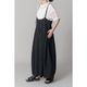 [RaPPELER] 4-way skirt with suspenders_Black(80)